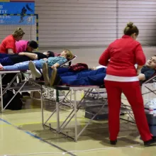 La inițiativa unui preot, 110 persoane au donat sânge la Mizil