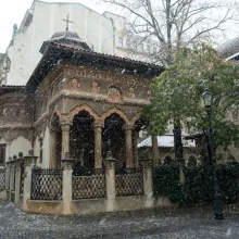 Biserica mănăstirii Stavropoleos va împlini 300 de ani de la sfințire