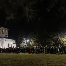 Prahova, Mănăstirea Zamfira: Mii de persoane la întâmpinarea moaștelor Sfântului Dimitrie