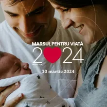 Comunicat: Au fost anunțate data și tema Marșului pentru viață 2024