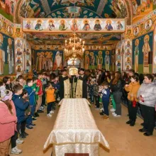 Ultima zi a pelerinajului istoric cu moaștele Sfântului Dimitrie la parohiile din Prahova: Binecuvântarea ploii