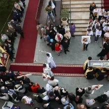 Pelerinajul istoric, la final. Arhiepiscopia Bucureștilor mulțumește celor ce au susținut evenimentul