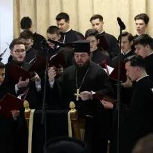 Concert prepascal la Biserica Sf. Elefterie din Capitală: Cântă corul Seminarului Teologic