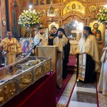 Sfinții, purtători ai dragostei lui Hristos pentru lume: Moaștele Sf. Dimitrie cel Nou ajung în comunități din Sectorul 4