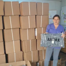 Parohia Dobroteasa din Capitală a donat îmbrăcăminte în valoare de 12.000 lei unui spital de psihiatrie ilfovean