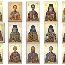 FOTO: Icoanele noilor sfinți canonizați de Biserica Ortodoxă Română