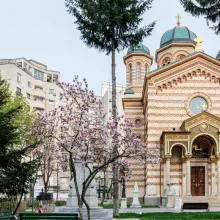 Altarul de vară al Bisericii Domnița Bălașa va fi sfințit în ziua de cinstire a ocrotitorilor ei