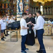 Protoieria a oferit sprijin pentru elevii cu deficiențe de vedere din Sectorul 2 al Capitalei, la început de an școlar