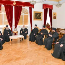 PS Timotei Prahoveanul s-a întâlnit cu Preafericitul Părinte Gheorghe, Arhiepiscopul Ciprului