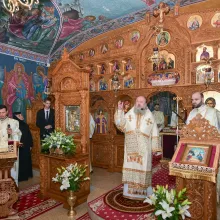 Drumul nostru trebuie să sfârşească în cer: PS Timotei la biserica din cimitirul Parohiei „Buna Vestire”‑Giulești