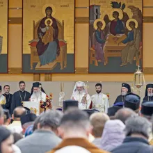 Procesiunea Calea Sfinților: Românii l-au primit pe Sfântul Lazăr, pe Dealul Patriarhiei