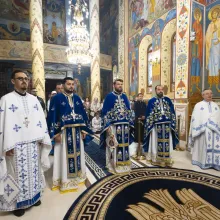 Rugăciuni către Maica Domnului la hramul Parohiei Brâncuși din Capitală: „Se bucură de o prețuire aleasă”