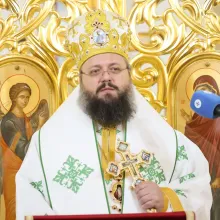PS Paisie Sinaitul s-a rugat ocrotitorului său spiritual la Paraclisul Catedralei Naționale