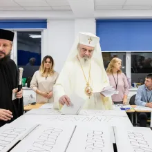 Patriarhul României a votat la primul tur al alegerilor prezidențiale