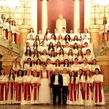 Corul de Copii și Tineret „Symbol” al Patriarhiei Române susține un concert de colinde la parohia Mărcuța