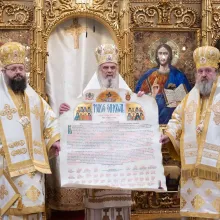 Tomosul sinodal pentru proclamarea canonizării noilor Sfinți Români (Document integral)