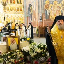 Obștea cernicană și-a luat rămas-bun de la Protos. Teofan Milia: Credincioșia a fost calitatea sa de căpătâi