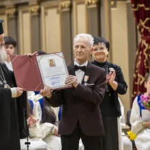 Arhid. Jean Lupu a primit Ordinul Mitropolitan „Sfântul Dimitrie cel Nou” la împlinirea vârstei de 85 de ani