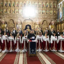 Seară de muzică sacră și folclor susținută de Corala Nicolae Lungu la Biserica Sf. Elefterie din Capitală