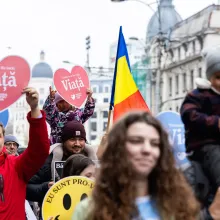 Fiecare viață poartă frumusețe lăuntrică ce poate să transforme lumea: Marșul pentru Viață 2025 la București