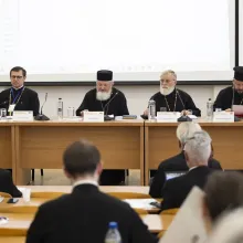 Simpozionul teologic din Capitală continuă, pe tema Crezului niceean: „O paradigmă fundamentală și mereu actuală”