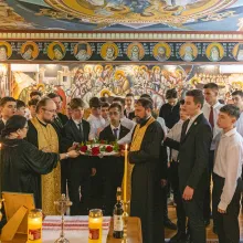 Nifon Rusailă, întâiul nostru Mitropolit Primat, pomenit la seminarul pe care l-a întemeiat în Capitală