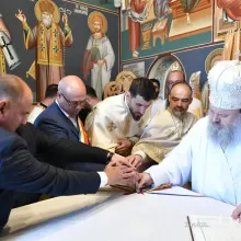 Sfințire de biserică în Ilfov. PS Timotei Prahoveanul a vorbit despre singurătate, grea problemă actuală