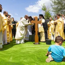 Se construiește biserică în cartierul Pallady din Capitală: „Oameni care nu vor să trăiască departe de Dumnezeu”