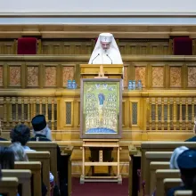Patriarhul Daniel despre Psaltirea Vatopedină lansată la București: Este rodul unei cooperări intense