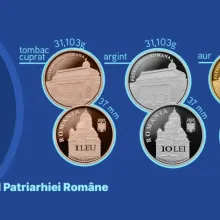 Banca Națională a României a lansat monede dedicate Centenarului Patriarhiei Române