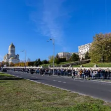 Peste 140.000 de pelerini au trecut prin altarul Catedralei Naționale, unde au fost așezate și moaștele Sf. Dimitrie cel Nou