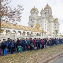 Zile de pelerinaj în Capitală: Peste 260.000 de persoane s-au închinat în Catedrala Națională