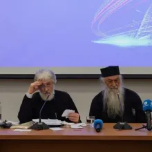 Arhim. Zaharia Zaharou, la București: Măreția omului se descoperă în rugăciunea sfinților pentru întreaga lume