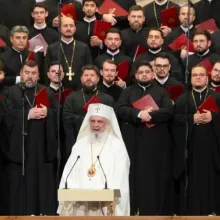 Patriarhul Daniel către colindătorii de la Palatul Patriarhiei: Colindul românesc este o mărturisire a Întrupării Fiului lui Dumnezeu