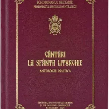 La Editura Institutului Biblic a apărut ediția a doua a volumului de Cântări la Sfânta Liturghie al Sf. Nectarie Protopsaltul