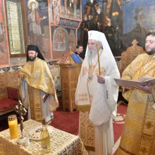 Patriarhul României a oficiat un Trisaghion pentru Patriarhul Ilia al II-lea