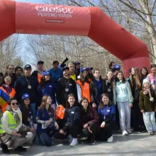 Sute de participanți, cu vârste între 6 luni și 91 ani, au alergat la Crosul pentru Viață de la București