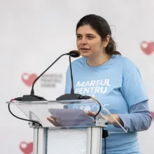 Luna pentru Viață la București și în țară: Sunt generații care duc mesajul mai departe, spune Alexandra Nadane