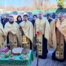 La Institutul Național de Medicină Legală din București a fost sfințită o troiță