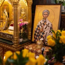 Moaștele Sfântului și Dreptului Lazăr au fost depuse spre cinstire la Catedrala Patriarhală