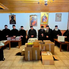 Patriarhul României a oferit daruri consistente pentru comunitățile monahale românești din Sf. Munte Athos