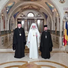 Oaspeți de la Patriarhia Ecumenică, în vizită la Patriarhia Română