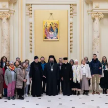 PS Paisie Sinaitul a întâmpinat un grup de pelerini francofoni: Diversitatea culturală devine bogăție în Ortodoxie