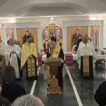 PS Timotei Prahoveanul, la parohia din Schwabach-Roth: Ne aflăm aici pentru a-l cinsti pe Sf. Calinic de la Cernica