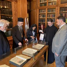 Reprezentanți ai Departamentului de Stat SUA au vizitat Biblioteca Sfântului Sinod