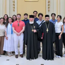 Un grup de studenți din Statele Unite ale Americii a vizitat Palatul Patriarhiei