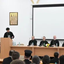 La Facultatea de Teologie din București a fost lansat volumul „Dobândirea Sfântului Duh în Sfânta Liturghie”