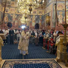 Episcopul Australiei și Noii Zeelande a slujit la Mănăstirea Cernica