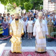 PS Iachint de Pacific, la prima Sfântă Liturghie după hirotonie: Nu se putea un început de slujire mai potrivit