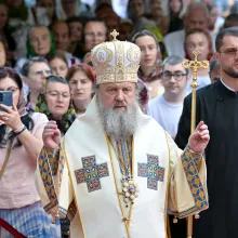 Vindecarea slăbănogului din Capernaum, lecție despre prietenie: PS Timotei Prahoveanul la Paraclisul Catedralei Naționale